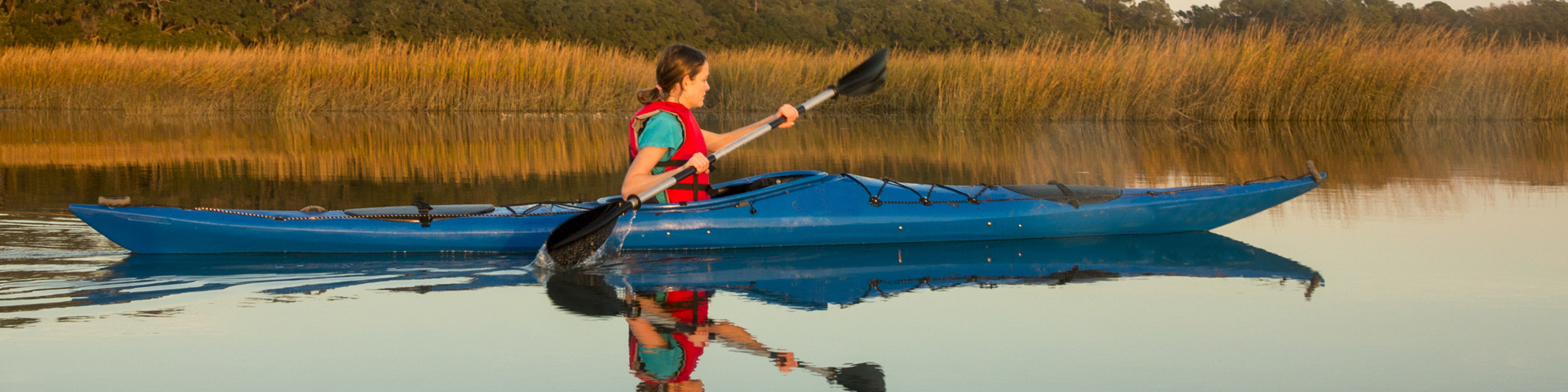 Kayaking.